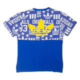 ADIDAS Mens T-Shirt Blue S