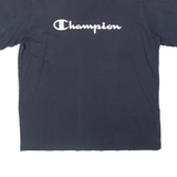 CHAMPION Mens T-Shirt Blue L