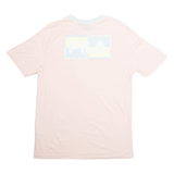 FILA Mens T-Shirt Pink S