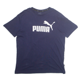 PUMA Mens T-Shirt Blue L