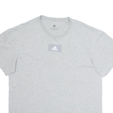 ADIDAS Mens T-Shirt Grey M
