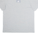 ADIDAS Mens T-Shirt Grey M