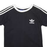 ADIDAS Mens T-Shirt Black S