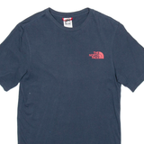 THE NORTH FACE Mens T-Shirt Blue XXS