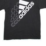 ADIDAS Mens T-Shirt Black S