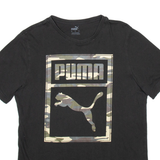 PUMA Mens T-Shirt Black S