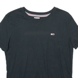 TOMMY HILFIGER Mens T-Shirt Black M