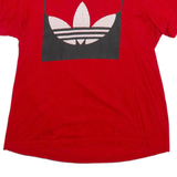 ADIDAS Mens T-Shirt Red S