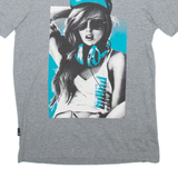 PUMA Mens T-Shirt Grey XS