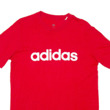 ADIDAS Mens T-Shirt Red S