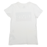 LEVI'S Womens T-Shirt White XXS
