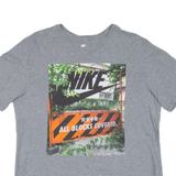 NIKE Mens T-Shirt Grey L