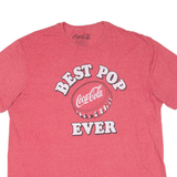 COCA COLA Mens T-Shirt Red XL