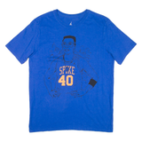 AIR JORDAN Mens T-Shirt Blue L