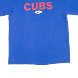 NIKE Cubs Mens T-Shirt Blue USA L