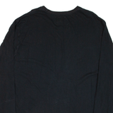 POLO RALPH LAUREN Mens T-Shirt Black Long Sleeve L