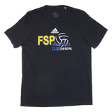 ADIDAS Volleyball Club Mens T-Shirt Black USA M