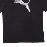 PUMA Mens T-Shirt Black L
