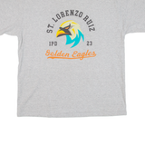 CHAMPION Golden Eagle Mens T-Shirt Grey USA M