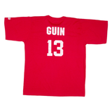 WILSON 1st Metropolitan Mortgage Mens T-Shirt Red USA Button Neck XL