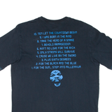 ADIDAS Mens T-Shirt Blue XL