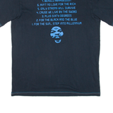 ADIDAS Mens T-Shirt Blue XL