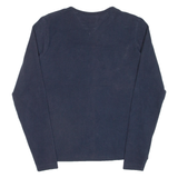 TOMMY HILFIGER Womens T-Shirt Blue Long Sleeve S