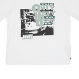 LEVI'S Relaxed Fit Mens T-Shirt White M