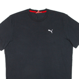PUMA Mens T-Shirt Black L