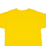 CHAMPION Mens T-Shirt Yellow L