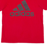 ADIDAS Mens T-Shirt Red M