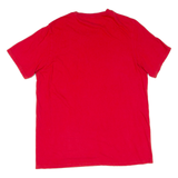 ADIDAS Mens T-Shirt Red M