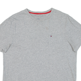 TOMMY HILFIGER Mens T-Shirt Grey M