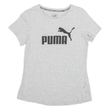 PUMA Womens T-Shirt Grey UK 12