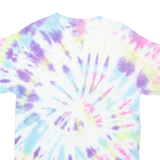Mens Tie Dye T-Shirt Purple S