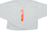 MEDALLION Number 1 Cropped Womens T-Shirt Grey S