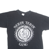 Nerdy Terdy Gang Mens T-Shirt Black M