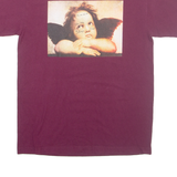 ALL Cherub Womens T-Shirt Maroon M