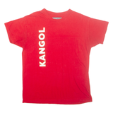 KANGOL Mens T-Shirt Red M