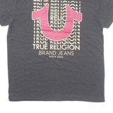 TRUE RELIGION Loungewear Womens T-Shirt Grey L