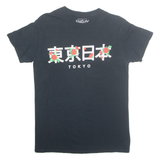 POPULAR POISON Tokyo Roses Mens T-Shirt Black S