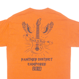 GILDAN Panther District Camporee 2019 Mens T-Shirt Orange M
