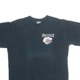 JERZEES Hornschlitten-club Fontannen Mens T-Shirt Black S