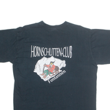 JERZEES Hornschlitten-club Fontannen Mens T-Shirt Black S