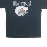 JERZEES Hornschlitten-club Fontannen Mens T-Shirt Black S