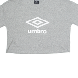 UMBRO Cropped Womens T-Shirt Grey M