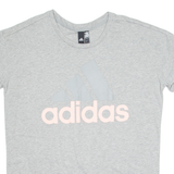 ADIDAS Womens T-Shirt Grey L