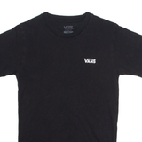VANS Mens T-Shirt Black XS