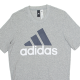 ADIDAS Mens T-Shirt Grey S