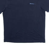 BEN SHERMAN Mens T-Shirt Blue USA M